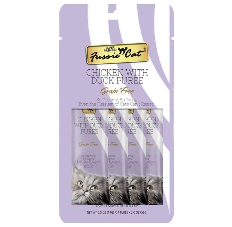 Fussie Cat Puree Chicken &amp; Duck 2oz