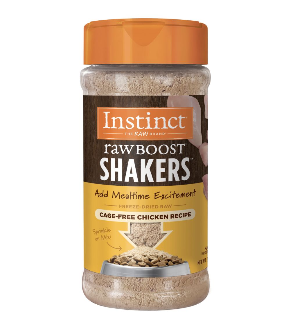 Instinct Dog Raw Boost Shakers Cage-Free Chicken 5.5oz