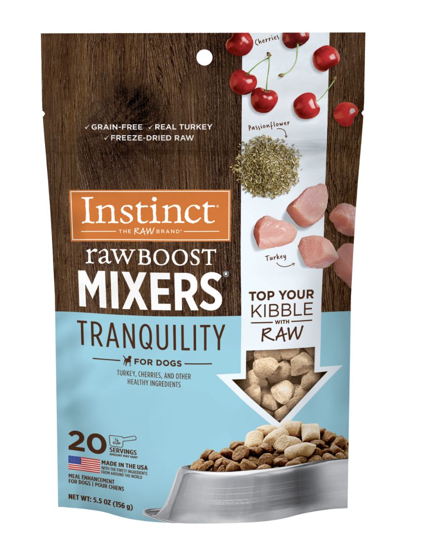Instinct Dog Freeze Dried Raw Boost Mixers Tranquility Turkey 5.5oz