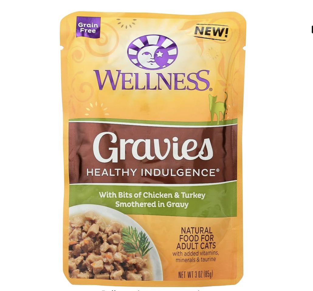 Wellness Cat Gravies Chicken &amp; Turkey 3oz, Amount: single