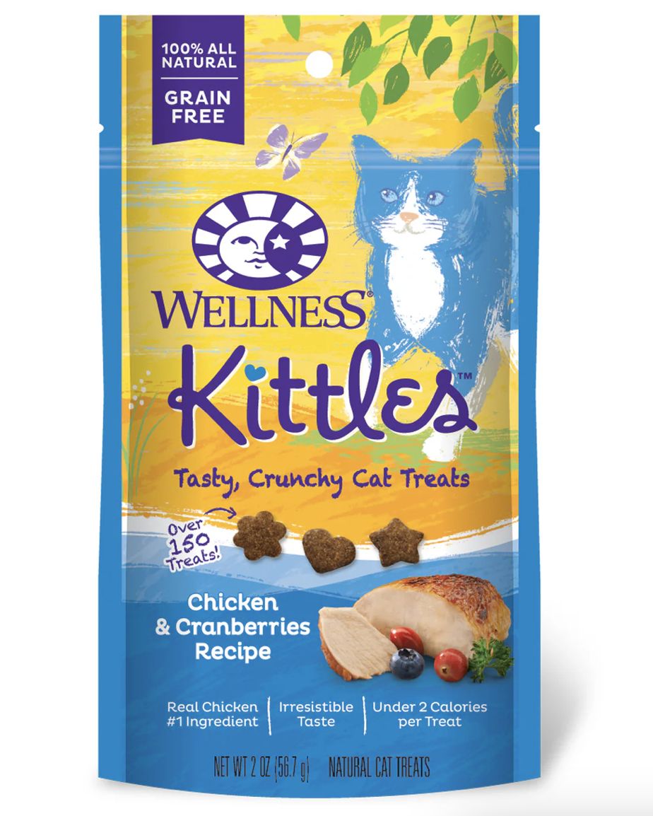 Wellness Cat Kittles Chicken &amp; Cranberry 2oz