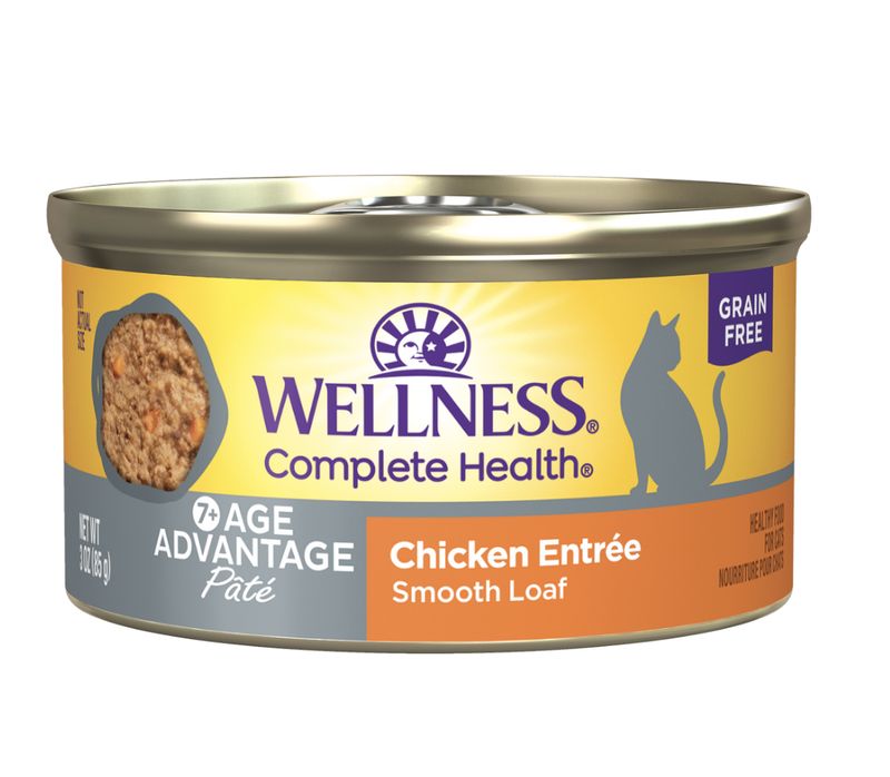 Wellness Cat Can Pate Chicken 3oz