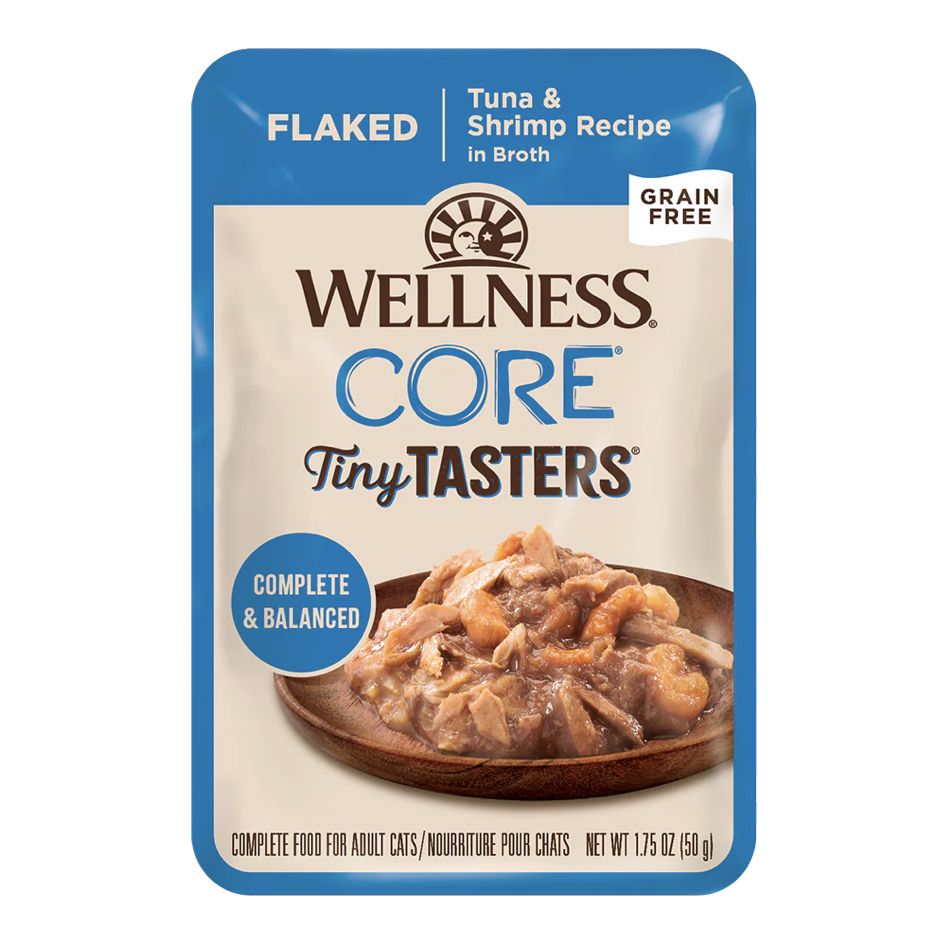Wellness Cat Tiny Tasters Tuna &amp; Shrimp 1.75oz