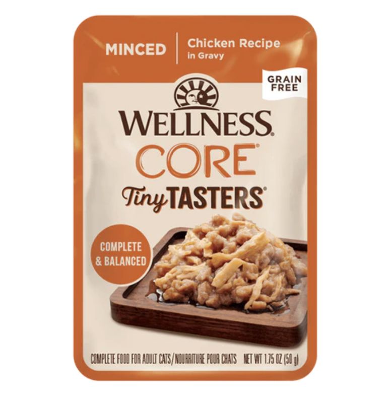 Wellness Cat Tiny Tasters Minced Chicken 1.75oz