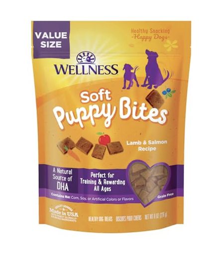 Wellness Soft Dog Puppy Lamb &amp; Salmon 8oz