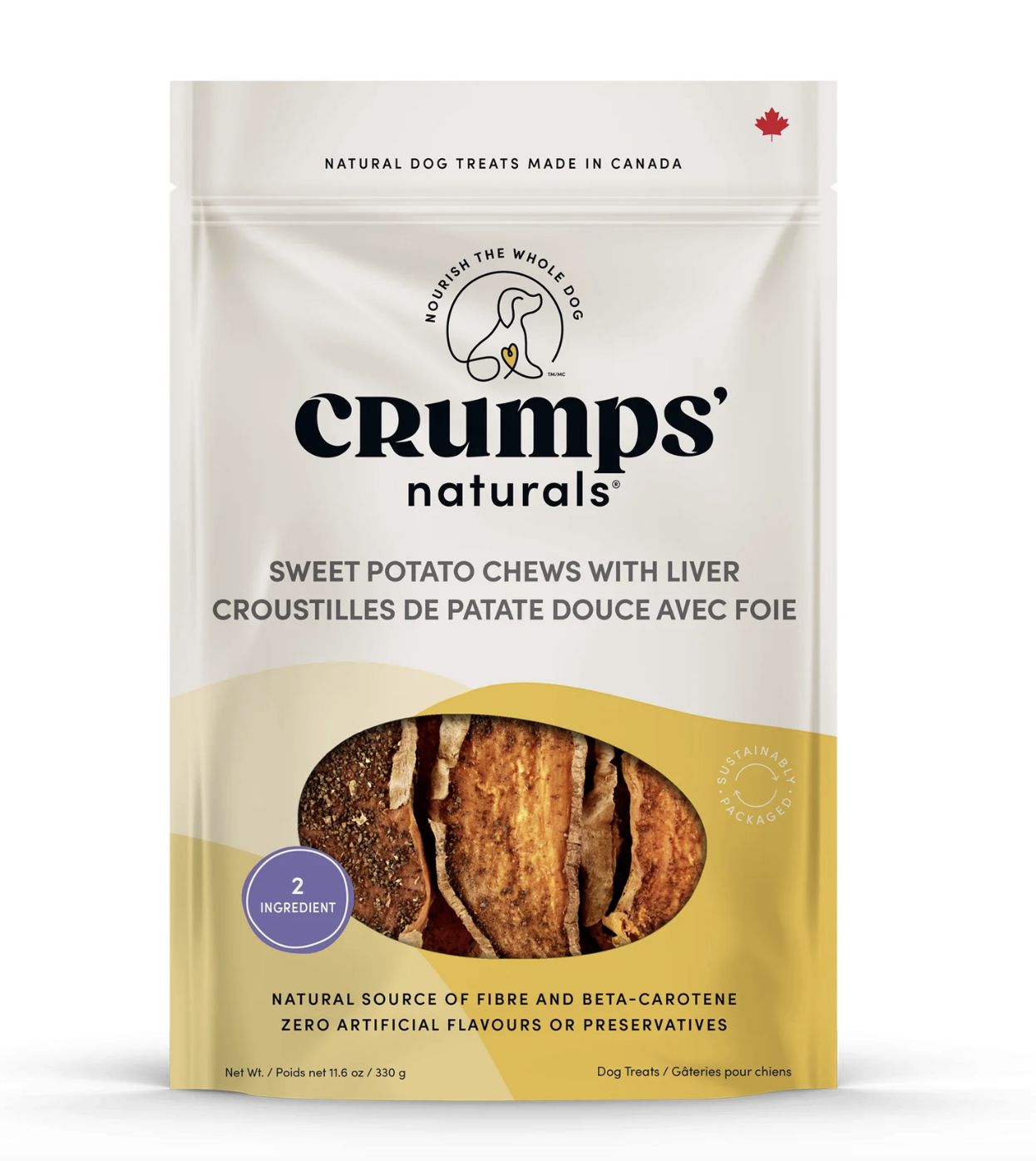 Crumps Dog Sweet Potato With Liver 11.6oz