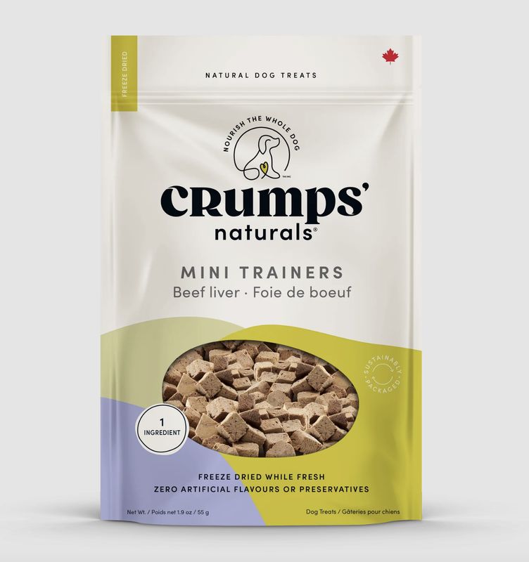 Crumps Dog Mini Trainers Freeze-Dried Beef Liver