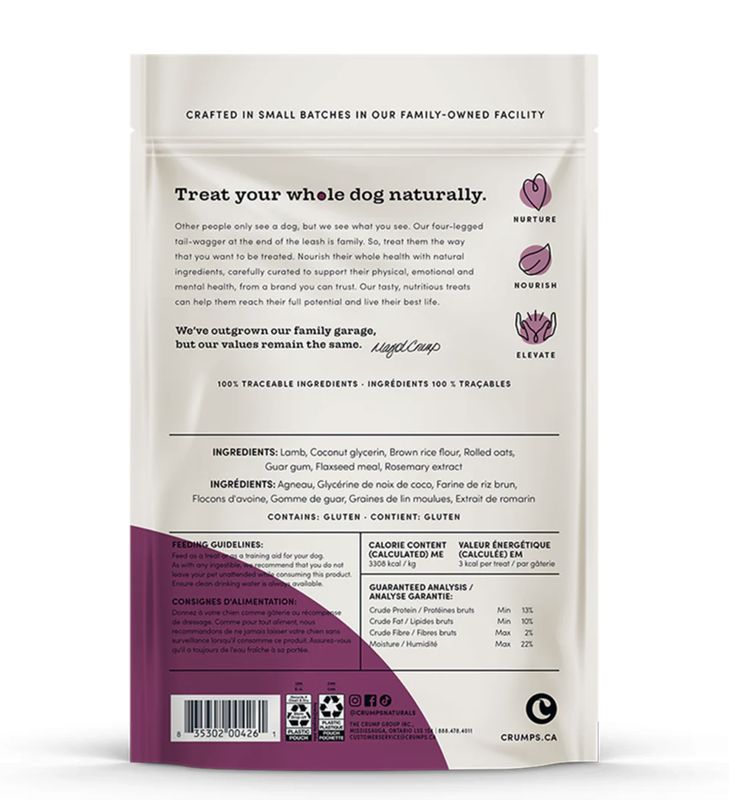 Crumps Dog Mini Trainers Lamb 4.6oz