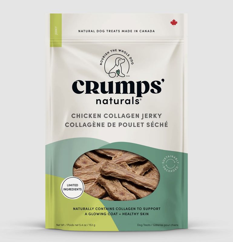 Crumps Dog Collegen Jerky Chicken 5.4oz