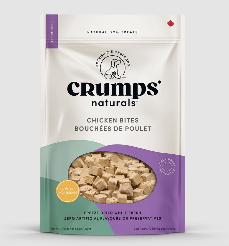 Crumps Dog Chicken Bites 3.5oz