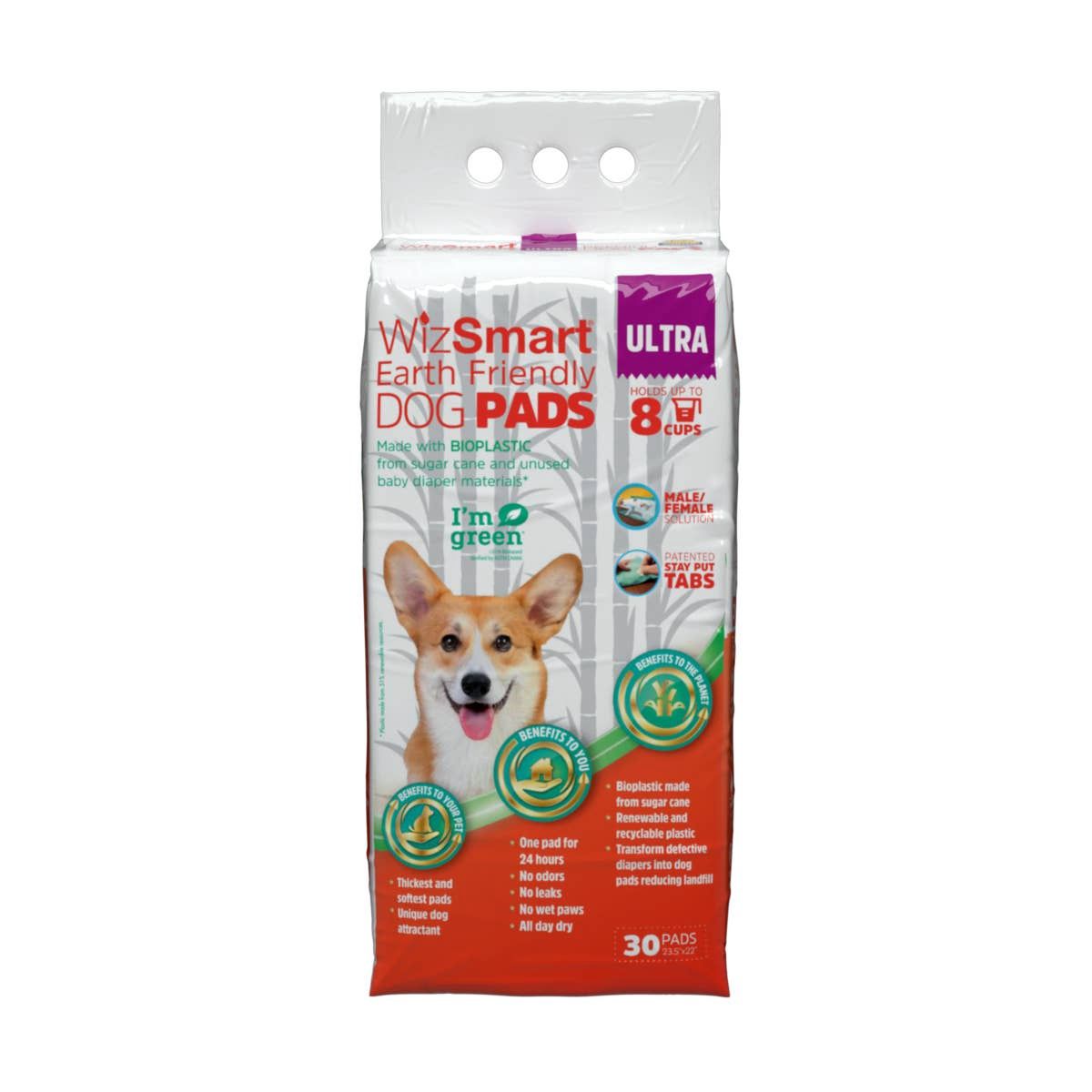 WizSmart Dog  Earth Friendly Pads 30ct