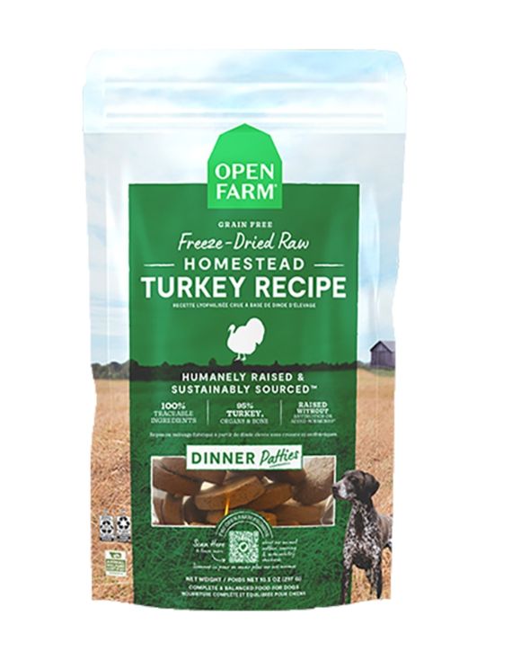 Open Farm Dog Freeze Dried Morsels Turkey, Size: 3.5oz