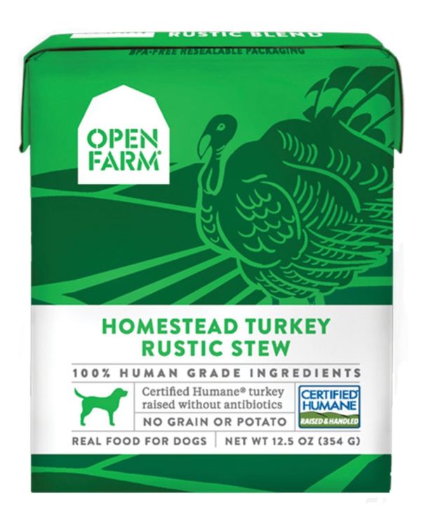 Open Farm Dog Grain Free Stew Turkey 12.5oz