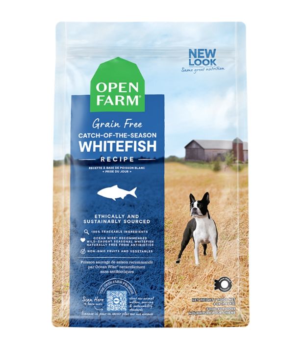 Open Farm Dog Grain Free Whitefish, Size: 4lb
