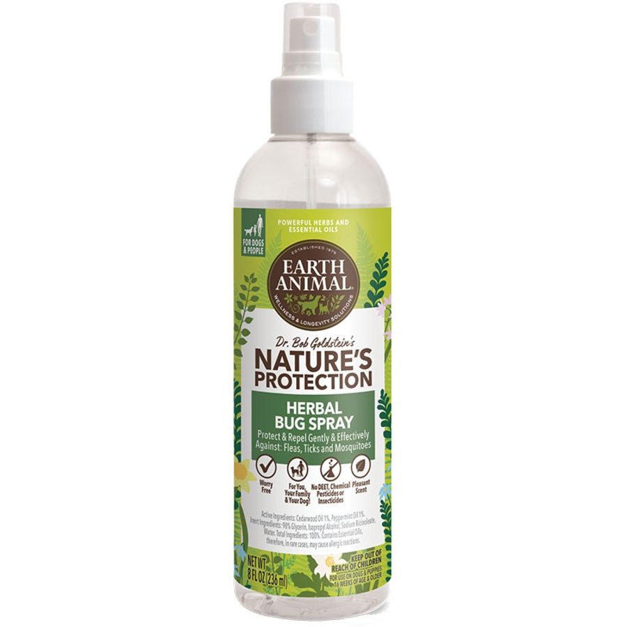 Earth Animal Dog Nature&#39;s Protection Herbal Bug Spray 8oz