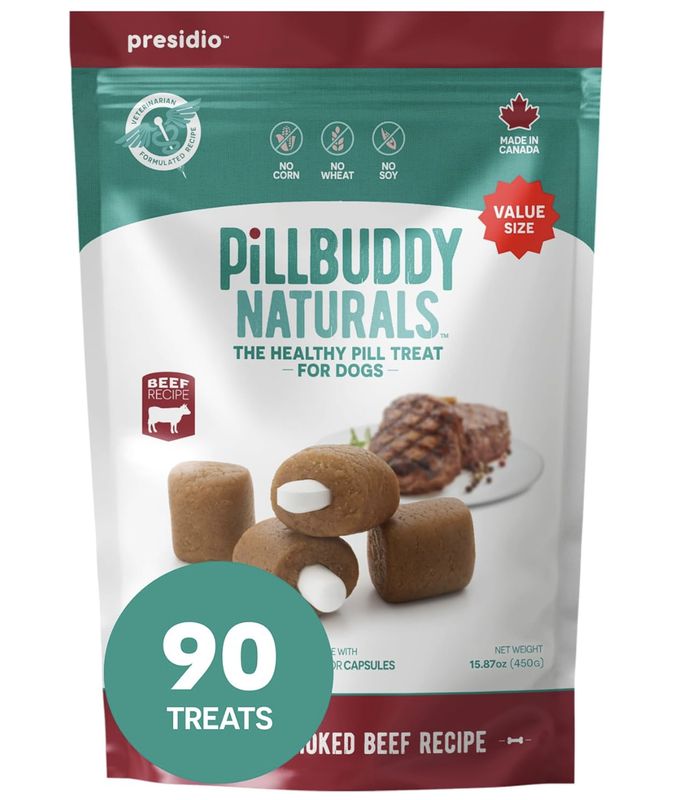 Earthly Dog Pill Buddy Natural Beef