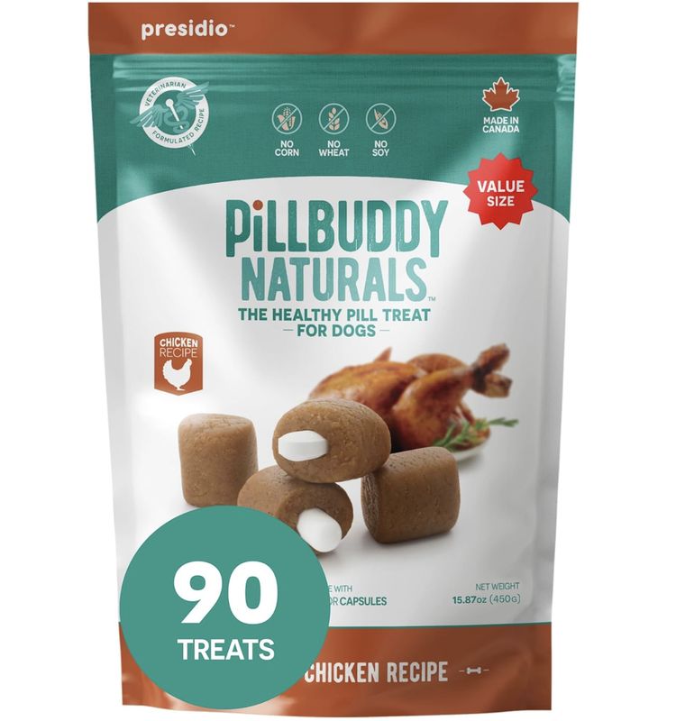 Earthly Dog Pill Buddy Natural Chicken