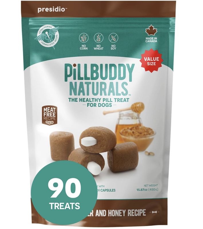 Earthly Dog Pill Buddy Natural Peanut Butter &amp; Honey