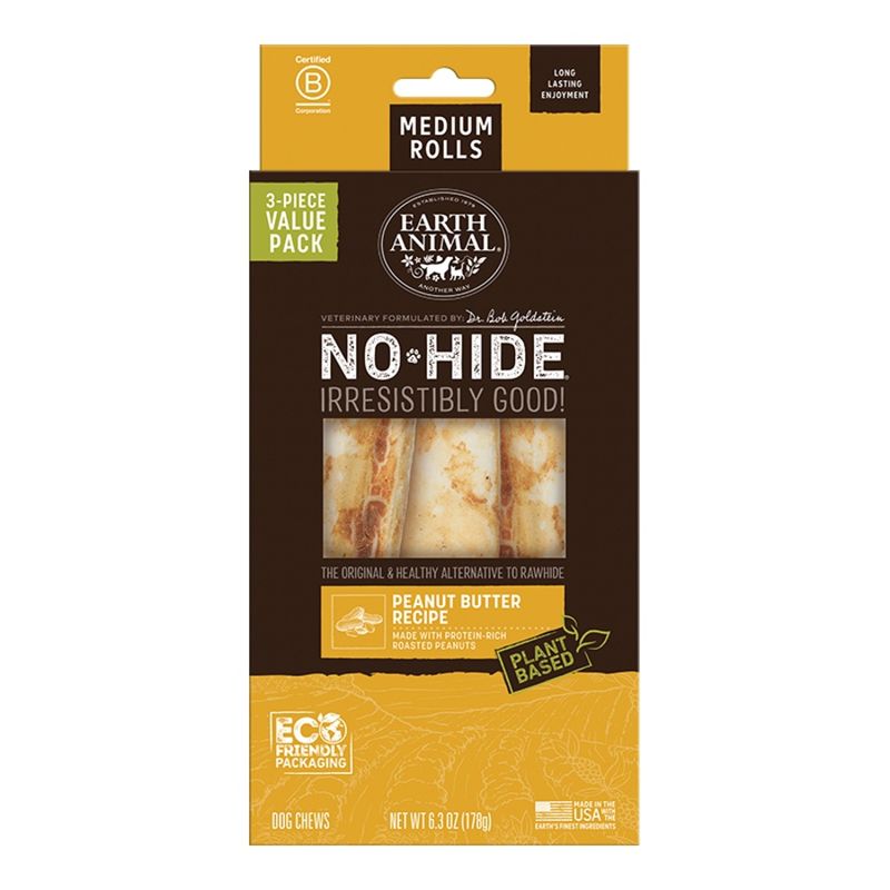 Earth Animal Dog No-Hide Value Pack Peanut Butter