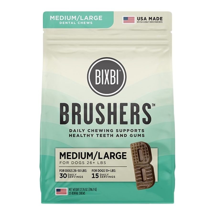 Bixbi Dog Brushers Medium/Large 15 Chews