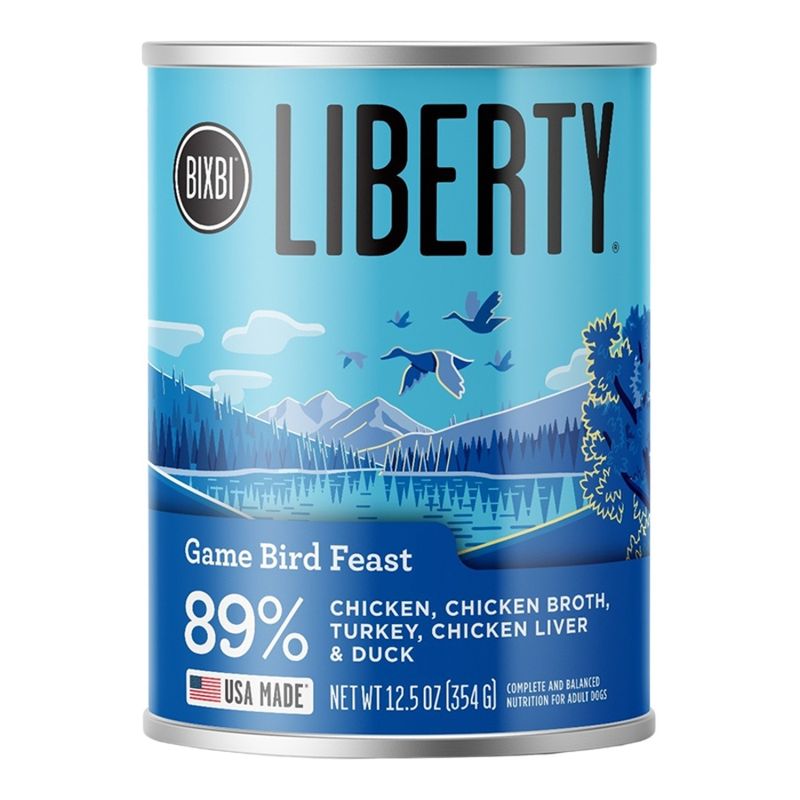 Bixbi Dog Liberty Grain Free Gamebird 12.5oz