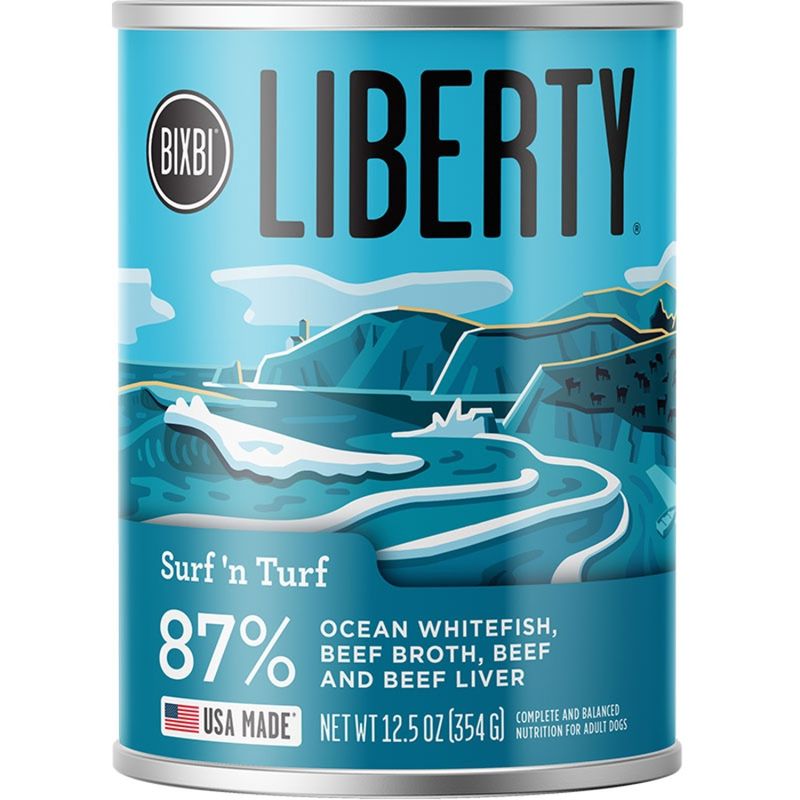Bixbi Dog Liberty Grain Free Surf &amp; Turf 12.5oz