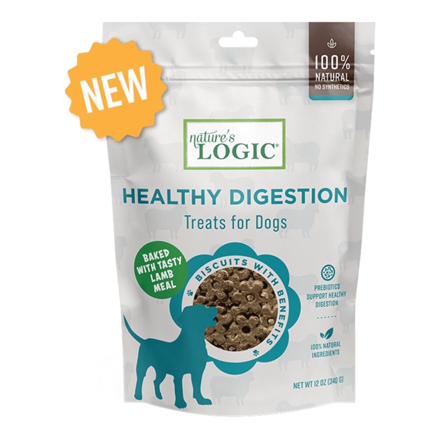 Nature&#39;s Logic Dog Biscuit Healthy Digestion Lamb 12oz