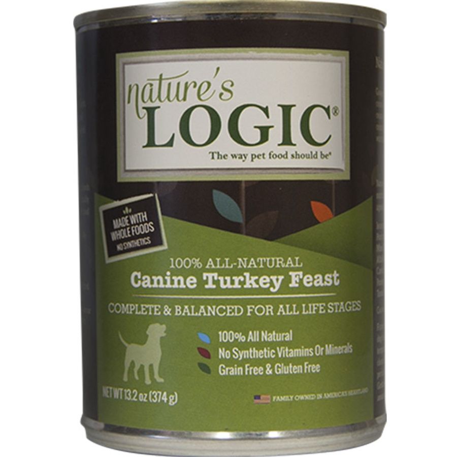 Nature&#39;s Logic Dog Turkey 13.2oz