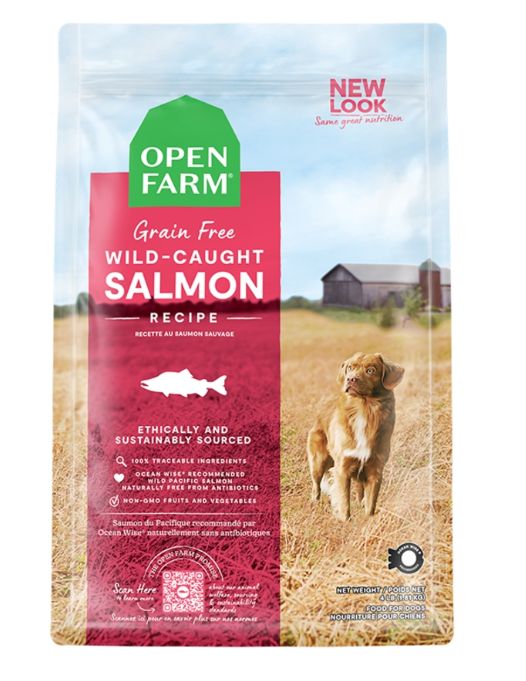 Open Farm Dog Grain Free Wild Salmon, Size: 4lb