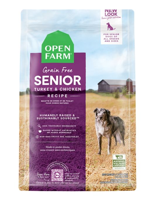 Open Farm Dog Grain Free Senior, Size: 4lb