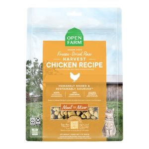 Open Farm Cat Freeze Dried Raw Morsels Harvest Chicken, Size: 3.5oz