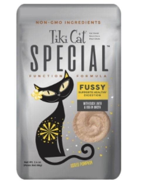 Tiki Cat Duck Liver &amp; Egg in Broth 2.4oz