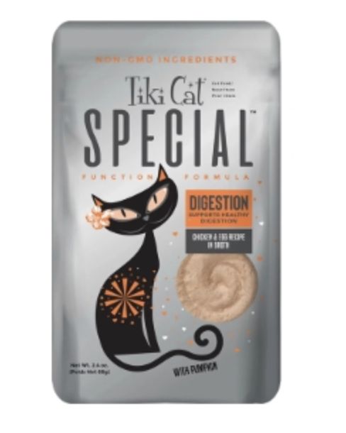 Tiki Cat Special Mousse Digestion Chicken &amp; Egg 2.4oz