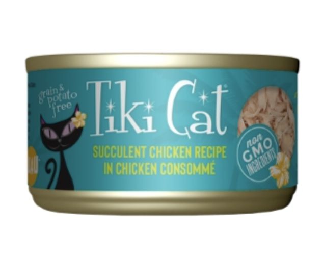 Tiki Cat Can Succulent Chicken in Chicken Consomme 2.8oz