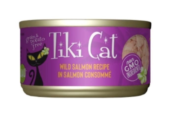 Tiki Cat Can Salmon in Salmon Consomme 2.8oz