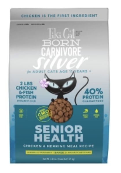 Tiki Cat Silver Senior Born Carnivore Health 2.8lb