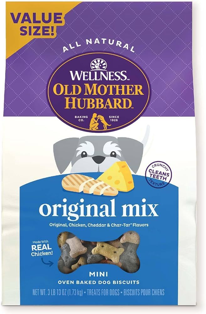 Wellness Dog Old Mother Hubbard Original Mix Mini, Size: 13oz