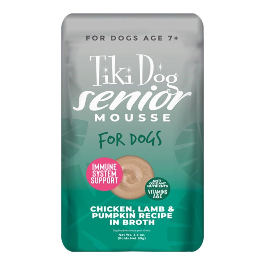Tiki Dog Mousse Senior Chicken Lamb 3.5oz