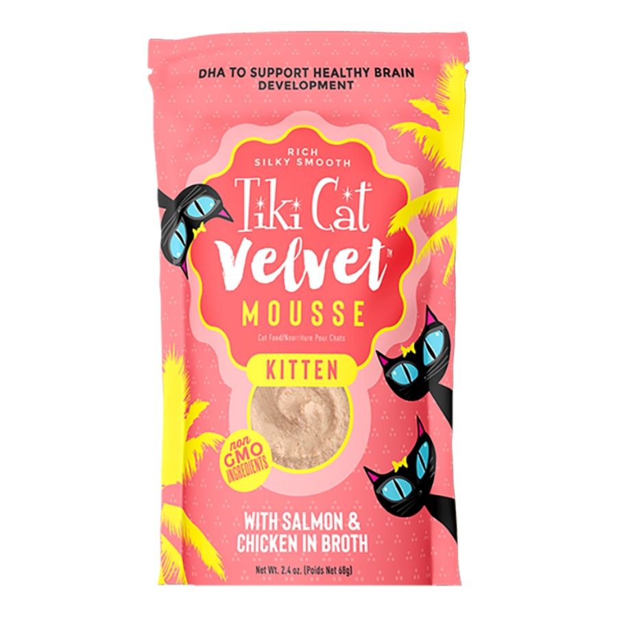 Tiki Cat Mousse Kitten Salmon 2.4oz