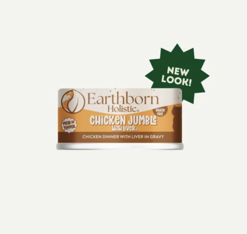 EarthBorn Cat Grain Free Chicken Jumble Dinner 5.5oz