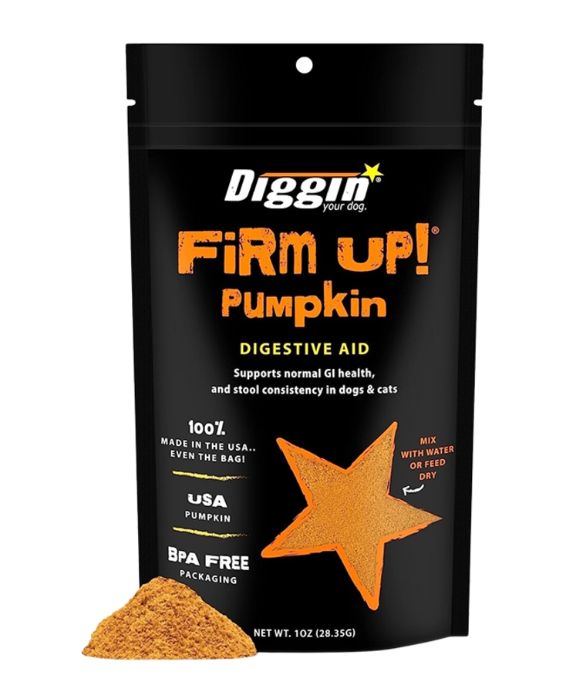 Diggin Dog Firm Up Pumpkin, Size: 1oz