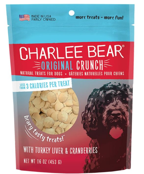 Charlee Bear Dog Turkey Liver &amp; Cranberry 16oz