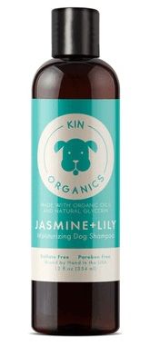 Kin+Kind Dog Organics Jasmine &amp; Lily Organic Shampoo 12 oz