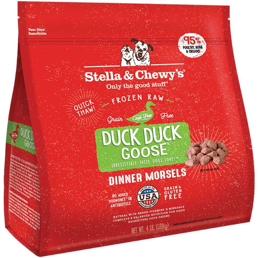 Stella &amp; Chewy&#39;s Dog Frozen Morsels Duck 4lb