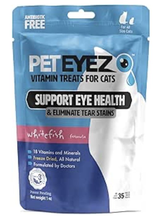 Pet Eyez Cat Tear Stain White Fish 1oz