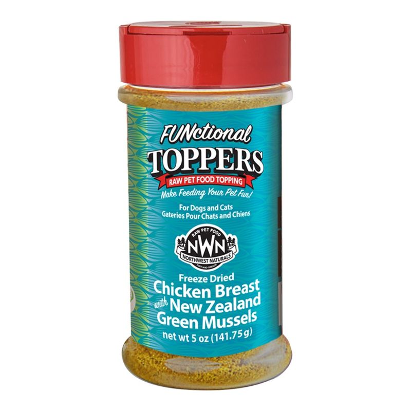 Northwest Naturals Dog &amp; Cat Freeze Dried Topper Chicken With Green Mussels 5oz