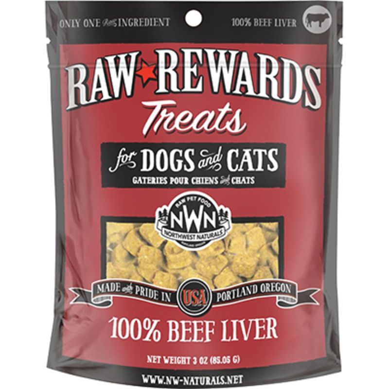 Northwest Naturals Dog Freeze Dried Treats Beef Liver 3oz