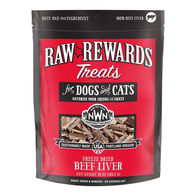 Northwest Naturals Dog &amp; Cat Freeze Dried Treats Beef Liver