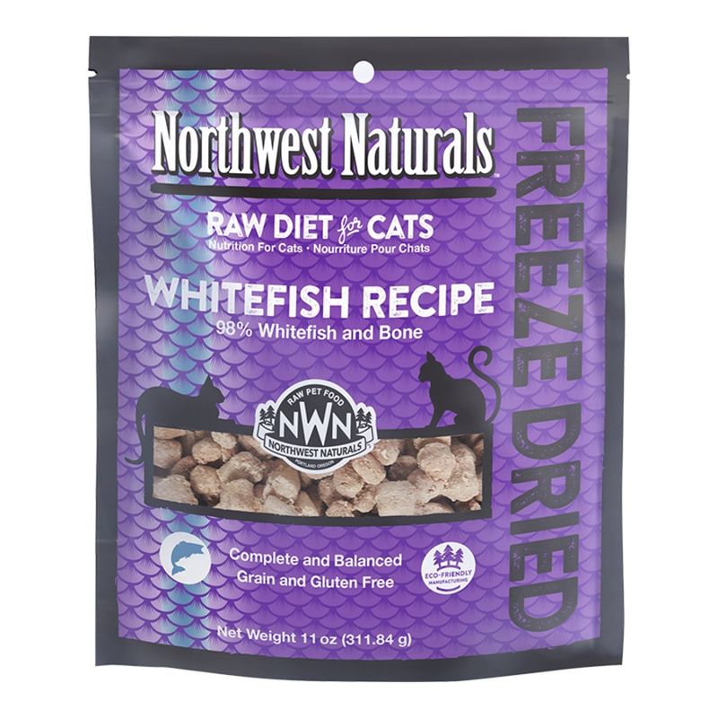 Northwest Naturals Cat Freeze Dried Nibbles Whitefish 11oz