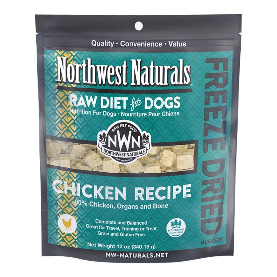 Northwest Naturals Dog Freeze Dried Nuggets Chicken 12oz